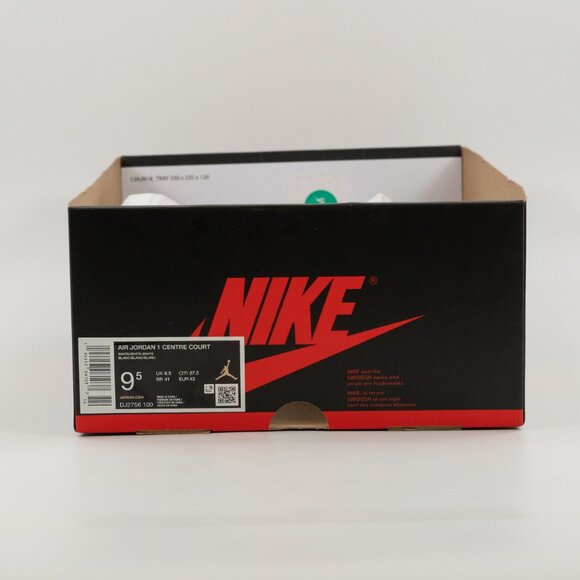 Air Jordan 1 Low Centre Court 'White on White' DJ2756-100 size 8 - 12 - Picture 9 of 12